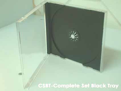 Complet Set Black Tray